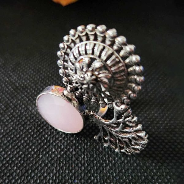 Oxidised Ring Pink - Image 2