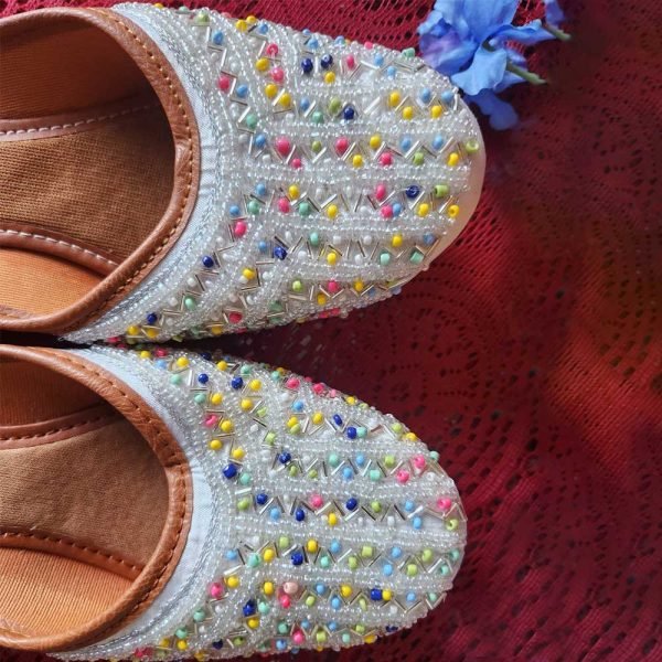 White beaded Mojdis Multicolour - Image 2