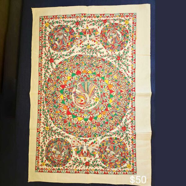 Madhubani Wall Decor (unframed)