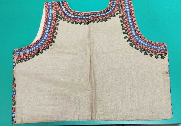 Madhubani jute jacket - Image 6