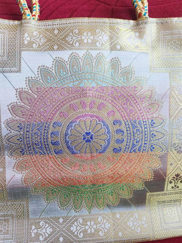Cream Silk Bag - Image 2
