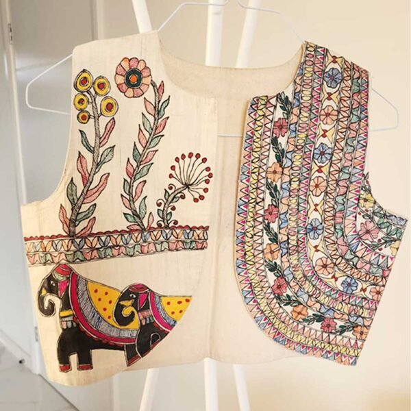 Madhubani cotton jacket