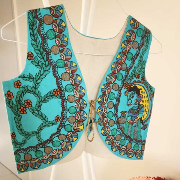 Madhubani Silk Jacket