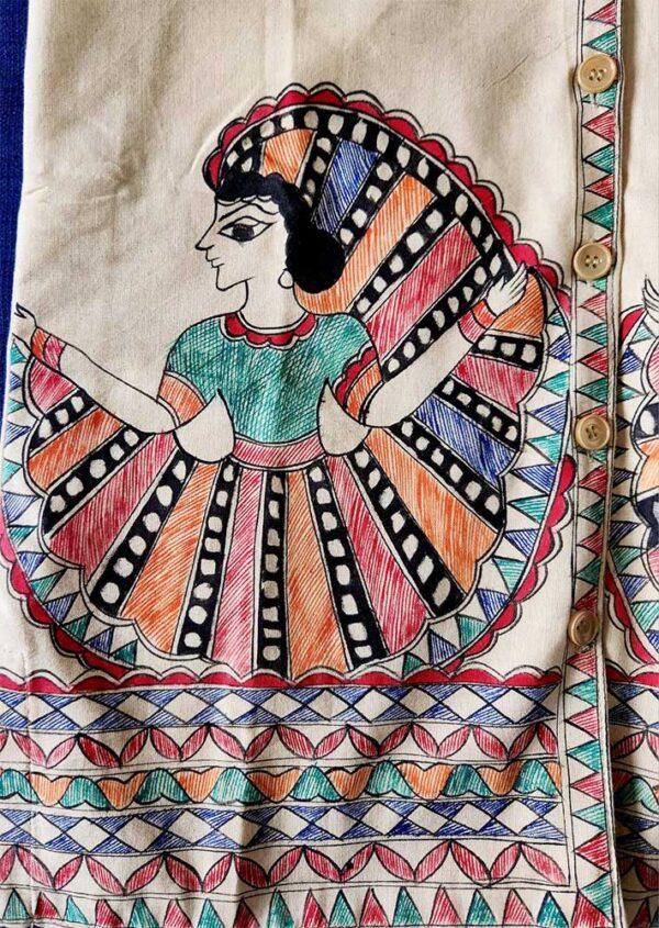 Madhubani Waistcoat - Image 3