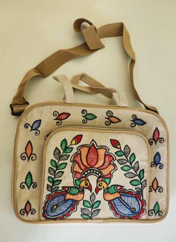 Madhubani Laptop Bag