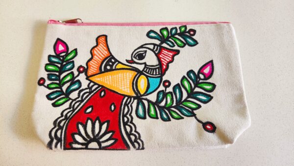 Madhubani Makeup Pouch