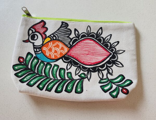 Madhubani Makeup Pouch