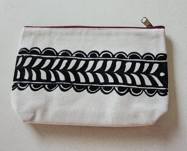 Madhubani Makeup Pouch - Image 2